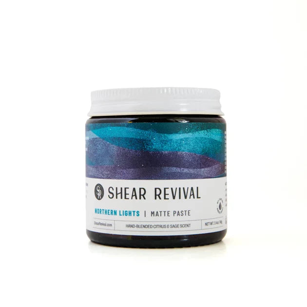 SHEAR REVIVAL Northern Lights pasta de peinado: tarro frontal