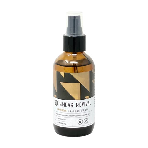 SHEAR REVIVAL Progress aceite multiusos: spray de vidrio ámbar