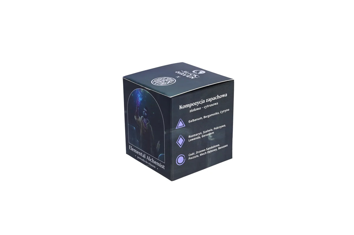 Caja de la pomada Elemental Alchemist de BY ELEMENTUM x Slickhaven
